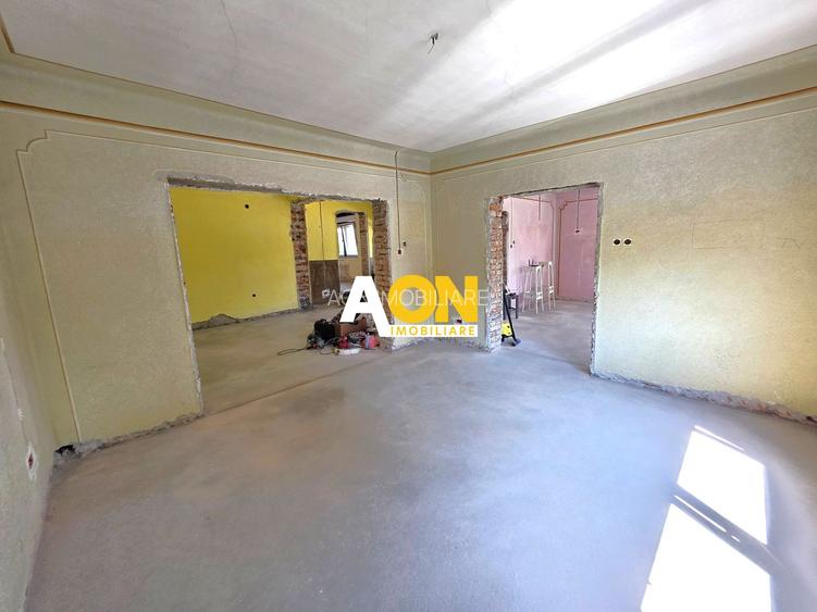 Casă semifinisată, 4 camere, 350 mp teren, la asfalt, zona Centru - 8
