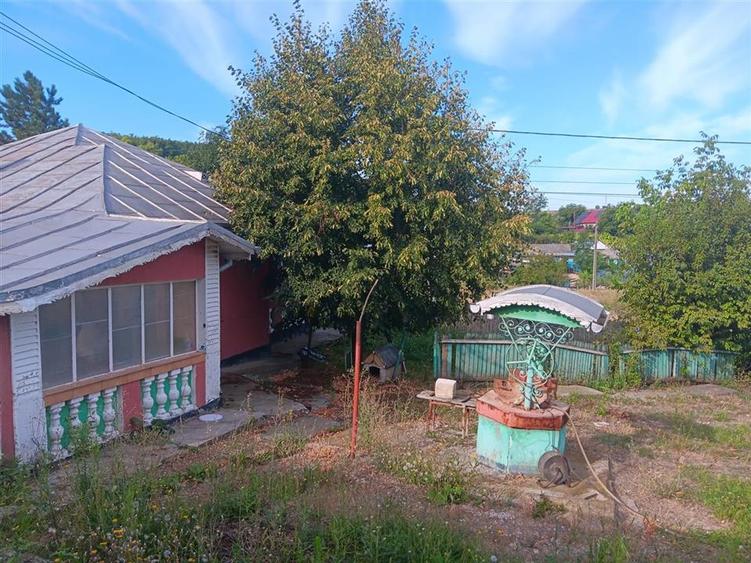 Str Principala Vorovesti TEREN 1200mp cu CASA batraneasca 64mp toate utilitatile
