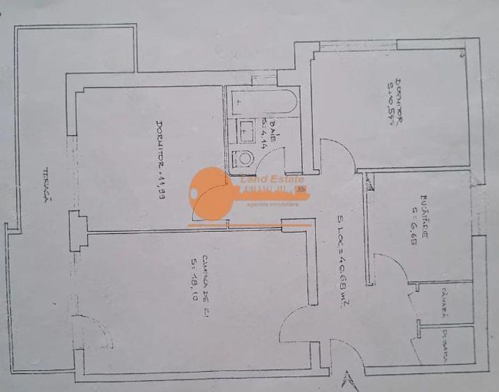 Apartament cu 3 camere in zona Ion Mihalache-Clucerului