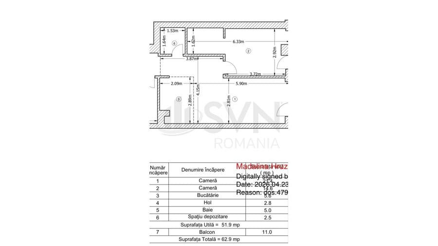 REA1029708 Straulesti | The Level Apartament 2 Camere, Decomandat, Terasa Genero