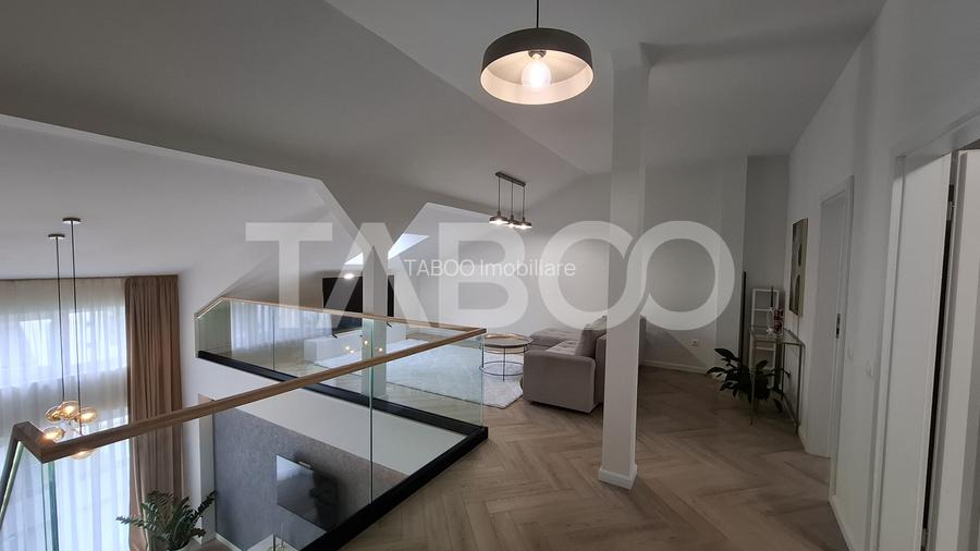 Penthouse lux ultrafinisat dotat si mobilat 2 nivele 131 mp si terasa - 14
