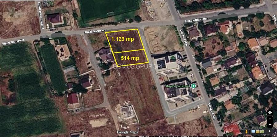 Techirghiol - zona Stadion - 500 mp intravilan - 3