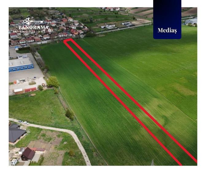 Teren intravilan de 6100 mp de vânzare Mediaș