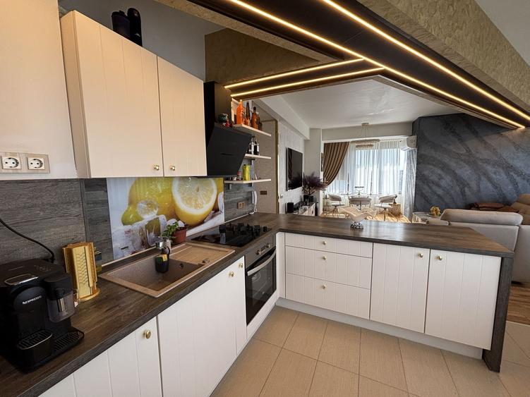 Apartament spectaculos 120 mp | Panorama către oraș | 2 Locuri Parcare