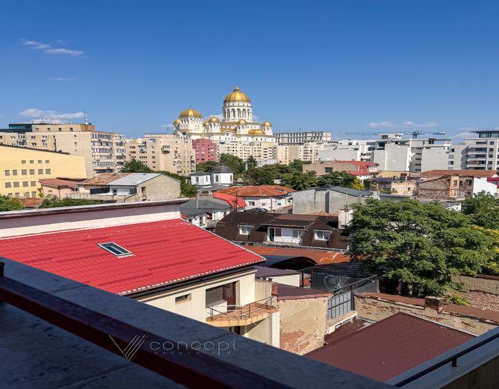 Duplex 4 cam 170 mpc +22 mp terasa | loc parcare | Zona 13 Septembrie - Marriott