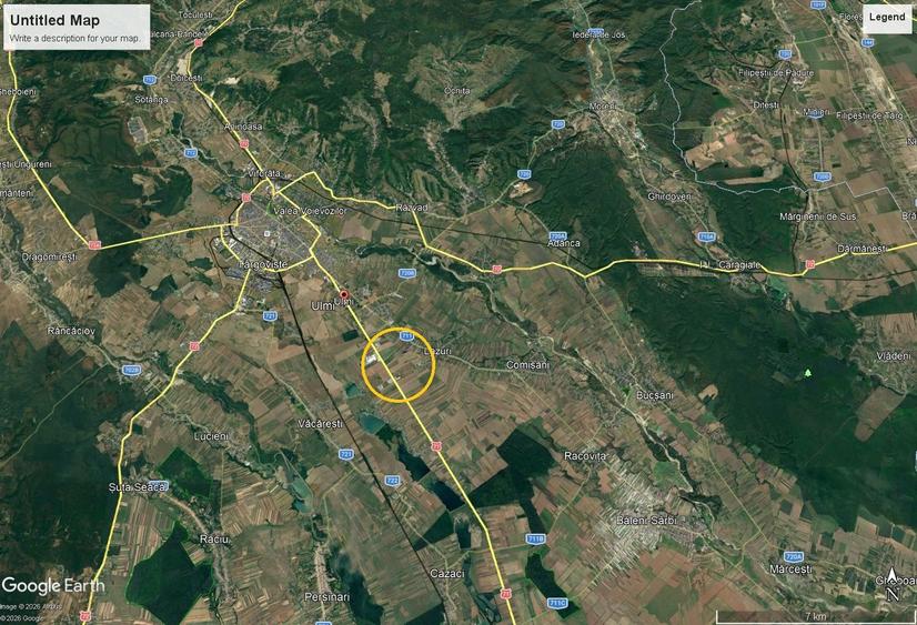 Teren industrial de vanzare 9.9 ha Targoviste -lângă Arctic / Beko