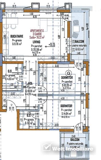 Apartamente cu 3 camere de vanzare in Marasti, proiect nou, pret promotional!