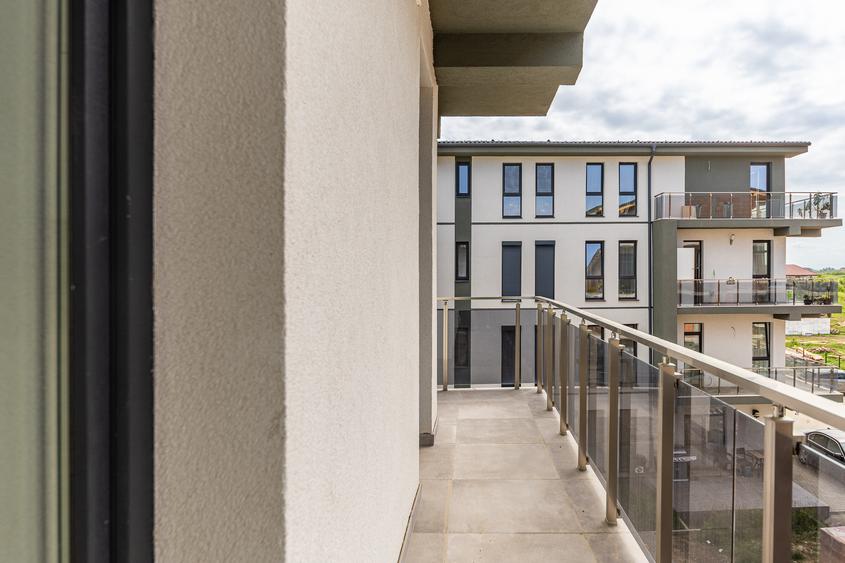 2 camere intr-un bloc nou | 15.5 mp terasa | COMISION 0%