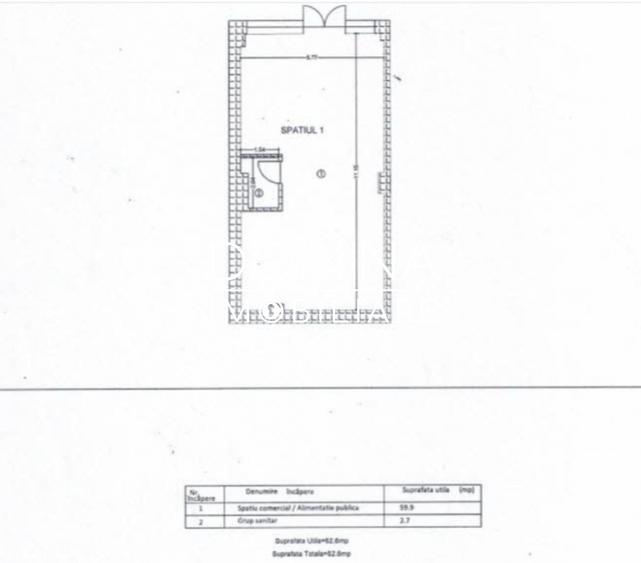 Închiriere spațiu comercial nou, în complex Coloana Park, Târgu Jiu