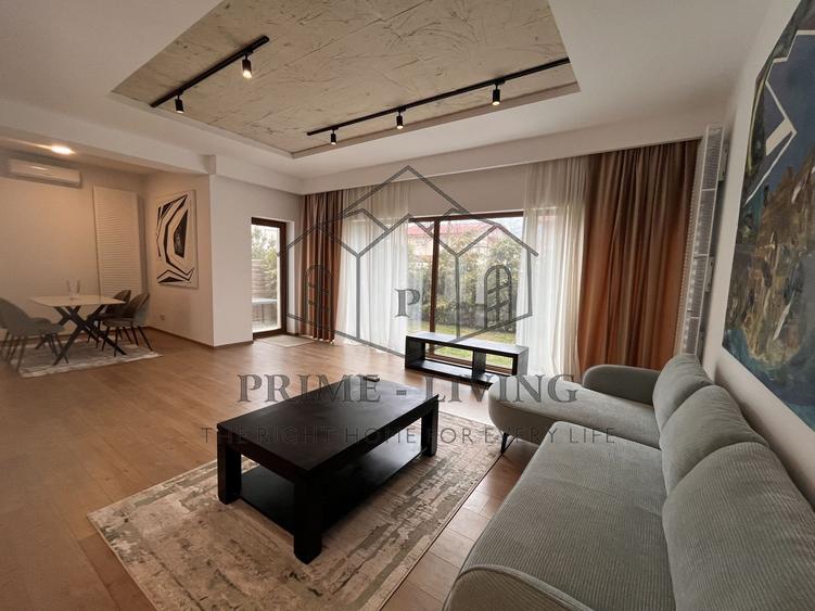 VILA INDIVIDUALA CU 4 CAMERE IN COMPLEX, LA INCHIRIERE IN ZONA PIPERA