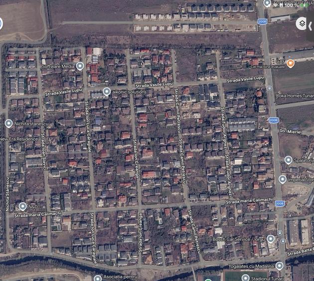 Teren de vânzare Tunari – Tarlaua 33 | 1.000 mp | Deschidere 20 ml |
