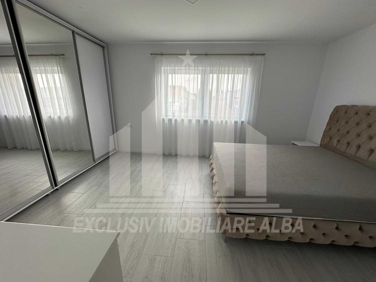 Casa insiruita | De inchiriat | 100 mp | Mobilata | Alba-Micesti