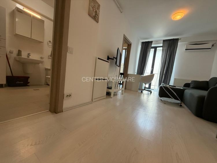 MATEI BASARAB,UDRISTE,garsoniera deosebita, , etaj 3/6, centrală proprie, terasa - 18