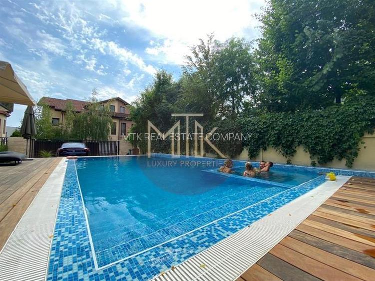 Exclusiv | Vila cu piscina lux -Baneasa I 5 Locuri de parcare