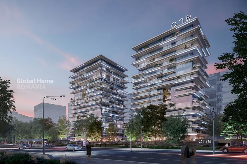 Studio Dublu | One Floreasca Towers | 59Mp + 11 MP Balcon - 16