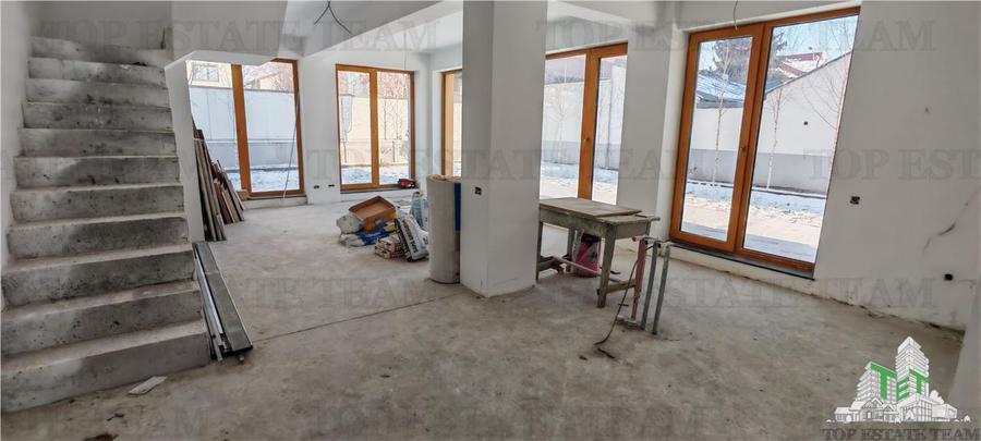 Apartament 3 camere, Duplex P+1 si curte proprie de 110 mp, bloc boutique, finis