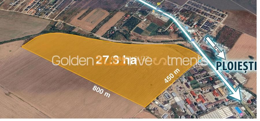 Teren intravilan 27 ha – Păulești | Pretabil Dezvoltare Rezidentiala - 1