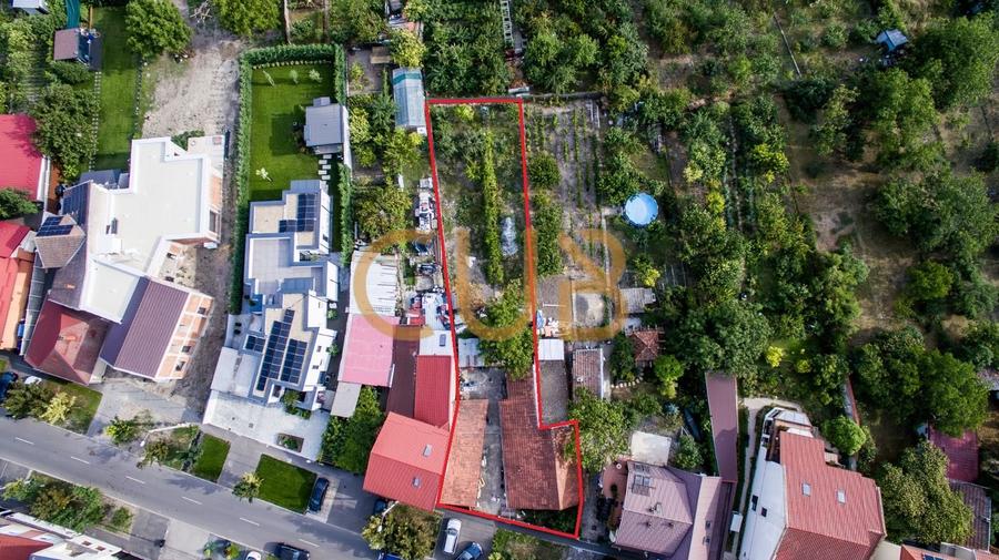 Teren individuala/duplex, S:804, utilitati - Mehala/Torontalului