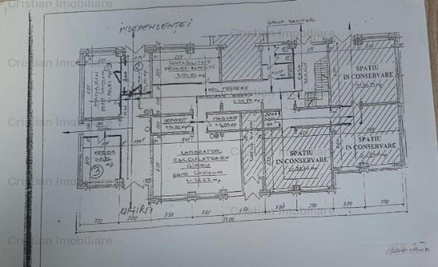 Bd.Independentei CEC, Spatiu 1100 mp PRETABIL ORICE TIP DE ACTIVITATE,