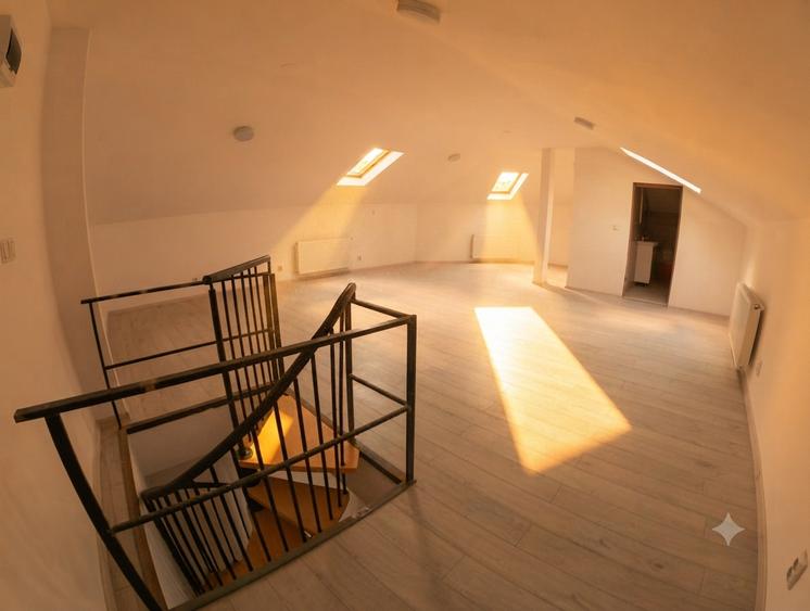 Apartament Duplex 4 camere Et1+open space mansarda 140mp Vila Piata Alba Iulia