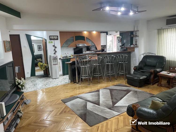 Apartament ultrafinisat 4 camere, 90 mp, Manastur, loc parcare, aproape de BIG