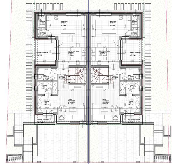 Casă modernă 185 mp într-un ansamblu rezidențial premium, garaj dublu