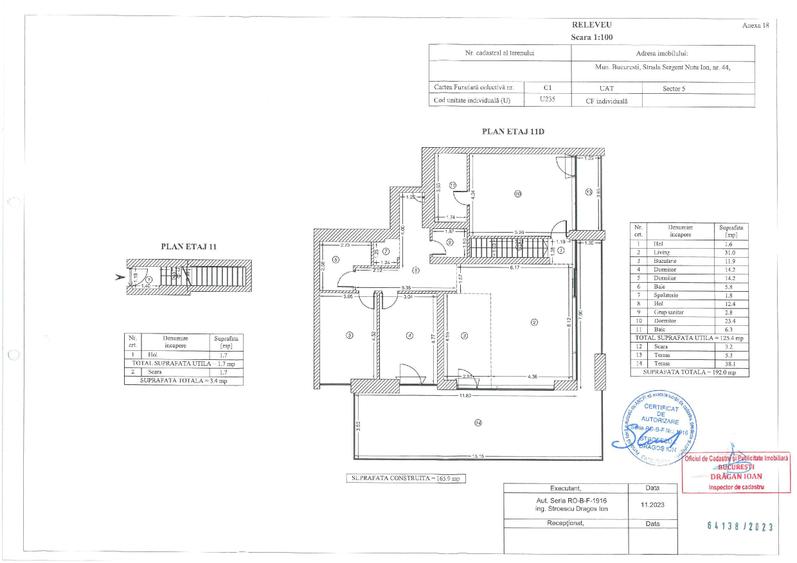 Penthouse 4 camere One Cotroceni Park | terasa generoasa | Metrou Acad. Militara - 1