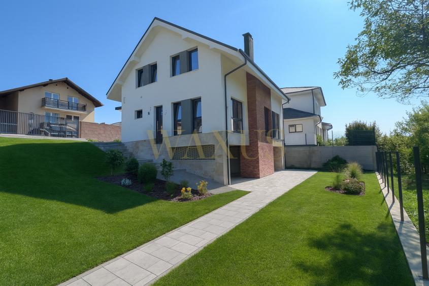 Casă 140 m² utili, teren 500 m², Chinteni – semifini, cu subsol și terasă acoper