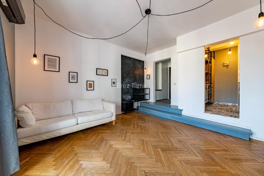 Str. Biserica Amzei 27 | 2 camere | 70 mp | Interbelic | 2 balcoane | SemRenovat - 8