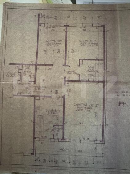 Apartament 3 camere, 72 mp, zona Dacia