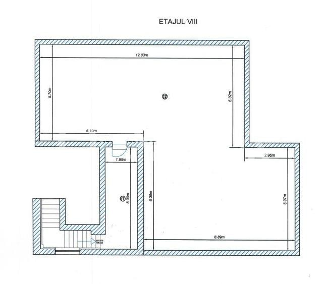 OX699 Penthouse pe doua niveluri cu terasa 125 mp, Complex - 21