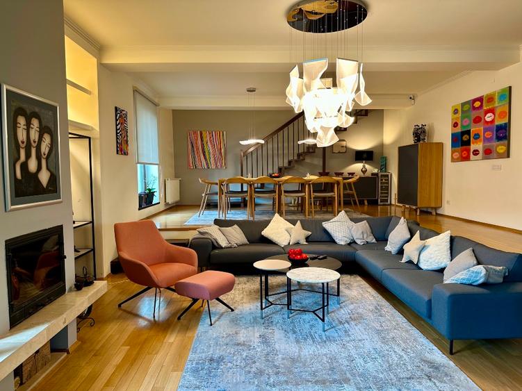 Vilă Exclusivă în Pipera | 370 mp utili | Teren 525 mp | Complet Mobilată