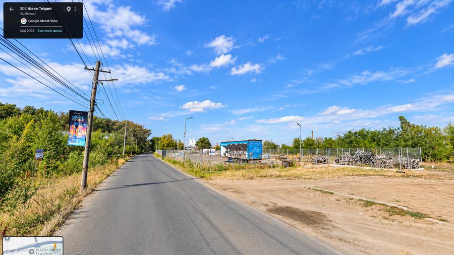 Aleea Teișani – Centura Bucuresti (Nord) - Baneasa - Greenfield - TEREN CHIRIE!