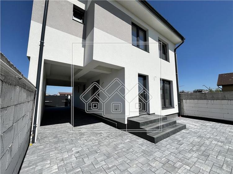 Casa in Sibiu - 4 camere - 3 bai - teren de 600 mp