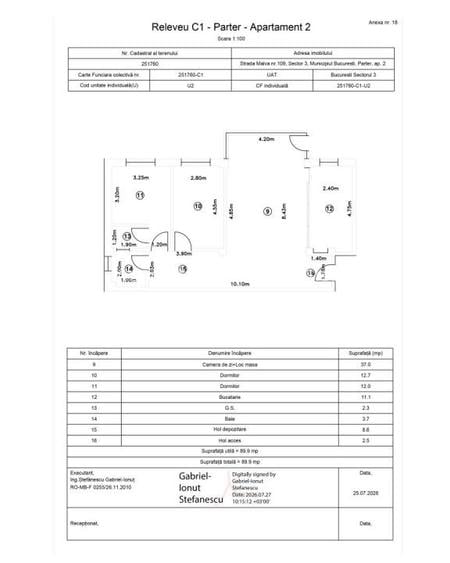 Vanzare 3 camere cu curte proprie / Malva Homes / 0% comision - 37