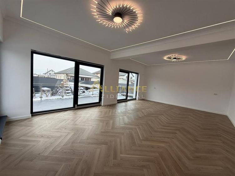 <Casa individuala cu finisaje de lux> 4 camere 3 bai + dressing teren 540mp