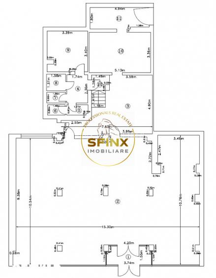 Spațiu Comercial Parter | Stradal 233mp | Vitrină | Șos.Vergului | Investiție - 13