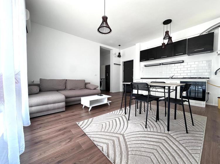 Apartament 2 camere- mobilat si utilat- loc de parcare inclus-Giroc Neptun