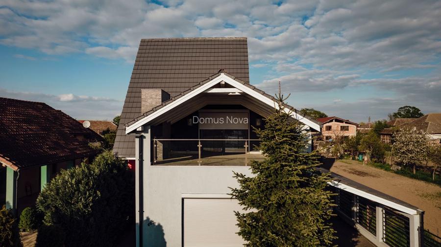 Casă modernă P+E+M de vânzare în Peciu Nou | 180 mp utili | Teren 500 mp | 3 dor - 3