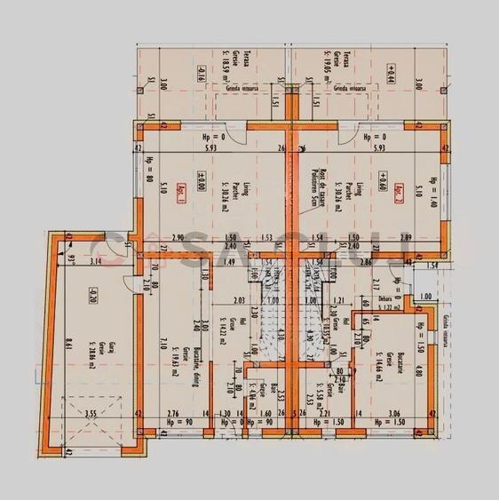 Casa noua cu 4 camere in Borhanci, zona TCI!