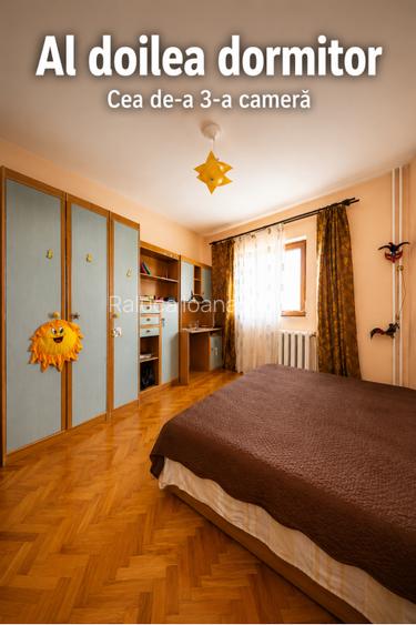 Apartament 3 camere decomandat, Mircea cel Bătrân, etaj intermediar - 3