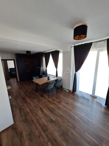 Apartament 3 camere, mobilat complet, zonă verde – Florești, Someșului