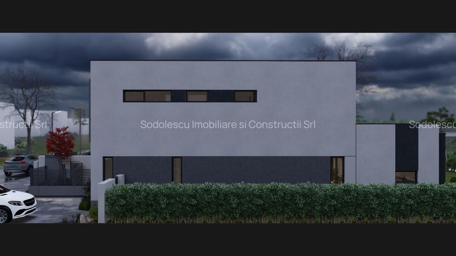 Locuinta individuala in stil contemporan