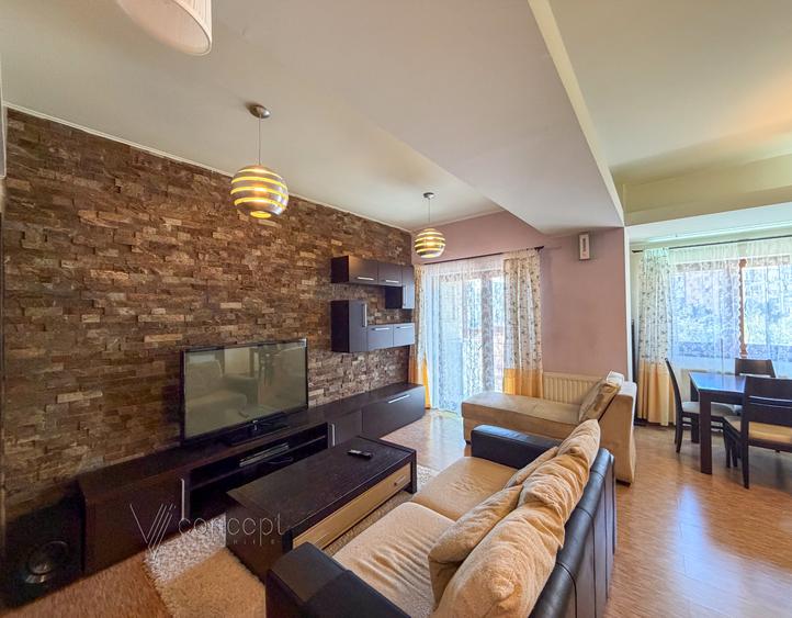 Duplex 4 cam 170 mpc +22 mp terasa | loc parcare | Zona 13 Septembrie - Marriott