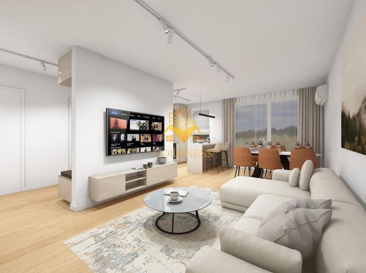 2 camere, LUX, AC, parcare, bloc nou, Plopilor Zona Parcul Rozelor