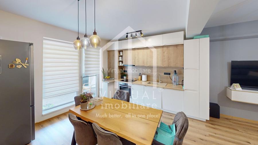 Apartament cu 3 camere + 2 balcoane, 66mp utili, etaj 1/2, Selimbar - 3