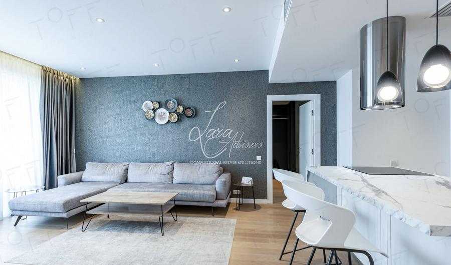 One Herastrau Plaza, 3 camere complet mobilat cu parcare subterana