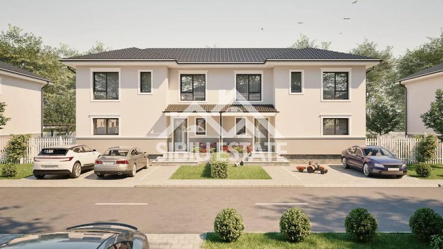 Casa ideală lângă Sibiu, cu 4 camere - confort si liniste!