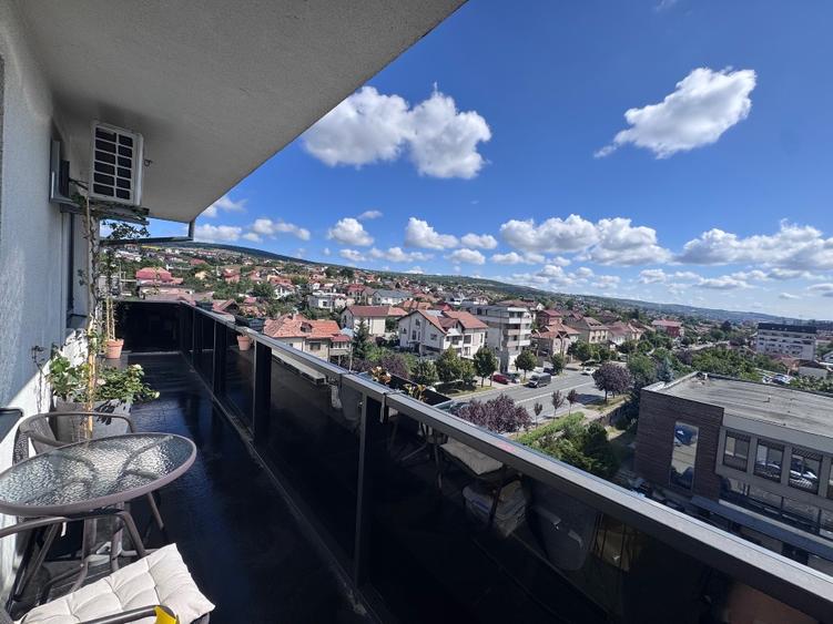 Apartament cu 2 dormitoare + living cu bucătărie open-space + 2 balcoane