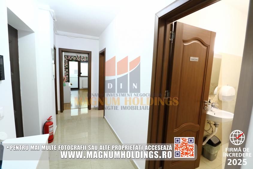Spatiu amenajat pentru salon, ultracentral, 3 camere